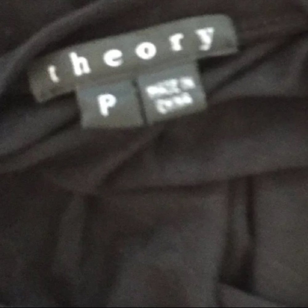 Theory Archan Black Drop Waist Dress - Picture 8 of 8